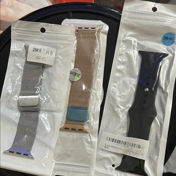 Apple Watch bands set of 3 - Picture 1 of 1
